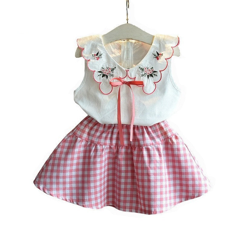 Kids Baby Girls Clothing Sets Summer TShirtsskirt Clothes Abysaz Kollectionz