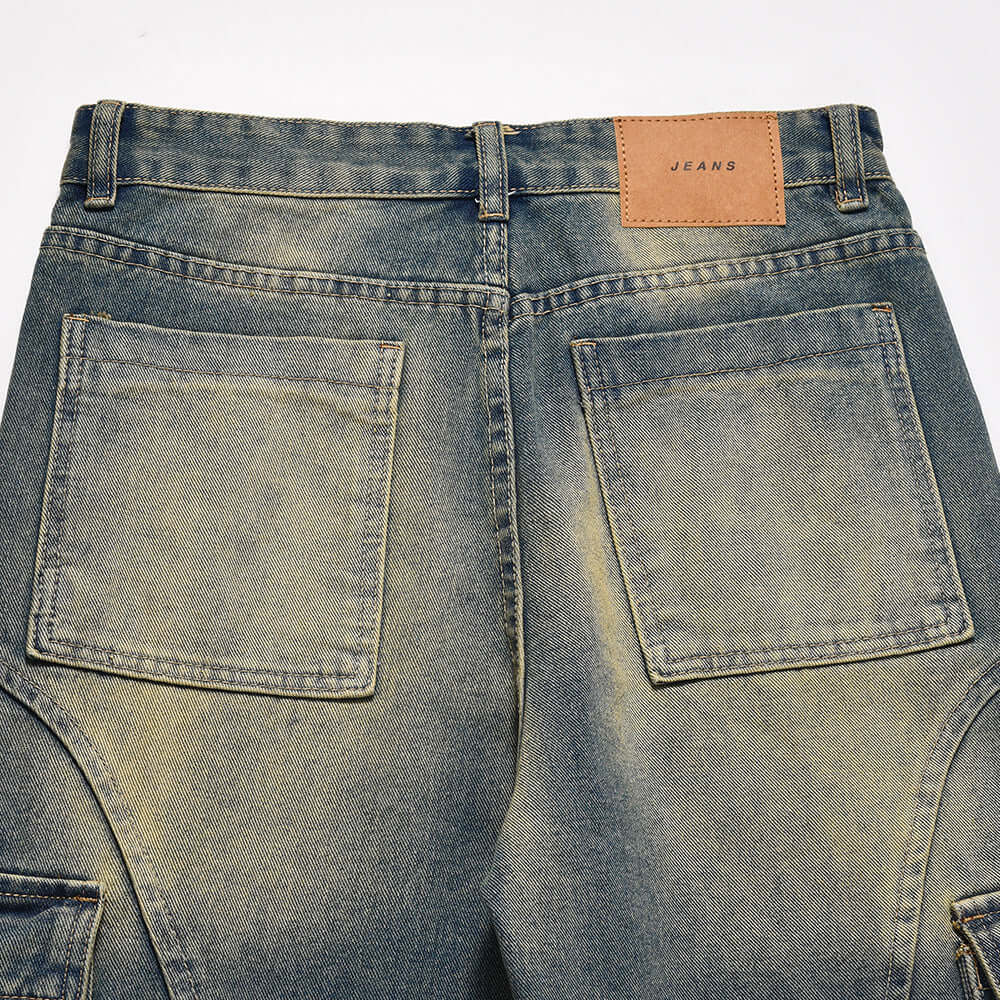 Fashion Work Clothes Pocket Jeans For Men - Abysaz Kollectionz