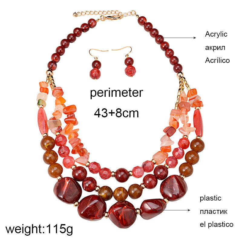 Wedding Accessories African Beads Jewellery Set Abysaz Kollectionz