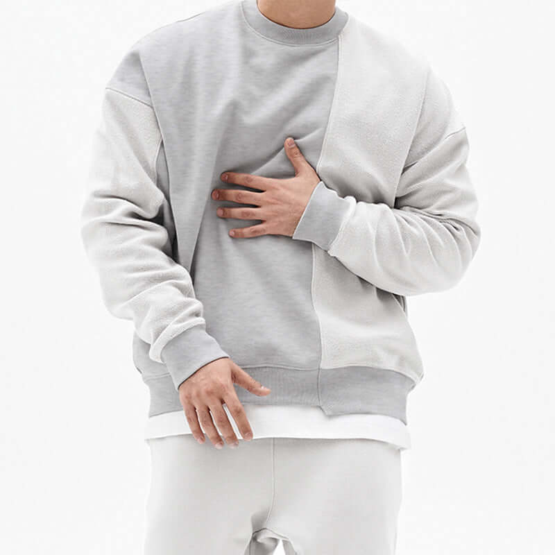 Pullover Round Neck Sweater Loose Men Clothes - Abysaz Kollectionz