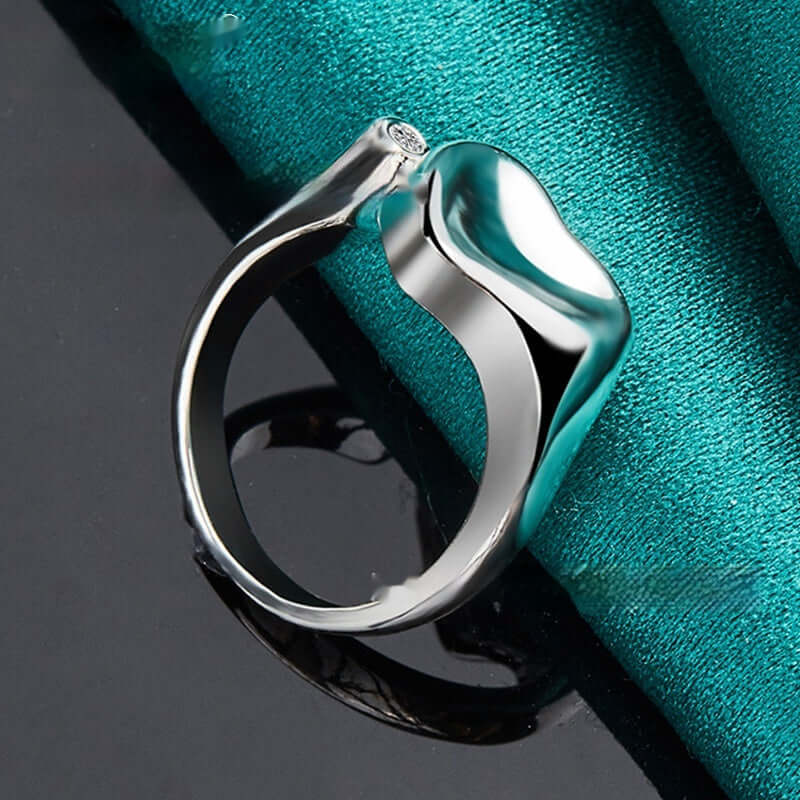 Silver Mouth Ring Women's Fashion Accessories Jewellery Abysaz Kollectionz