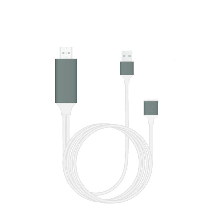 Type-C To HDMI Three In One Mobile Phone Projection Cable - Abysaz Kollectionz