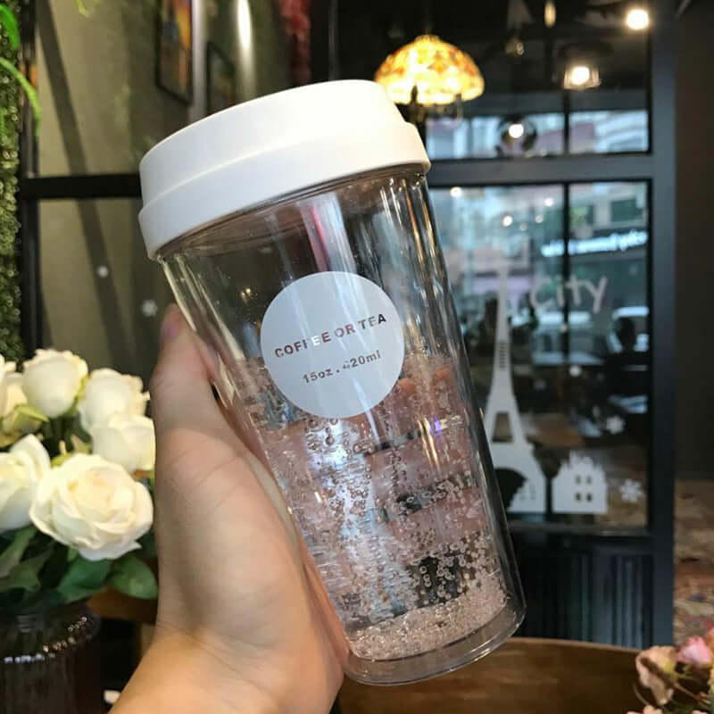 Portable double coffee cup Abysaz Kollectionz