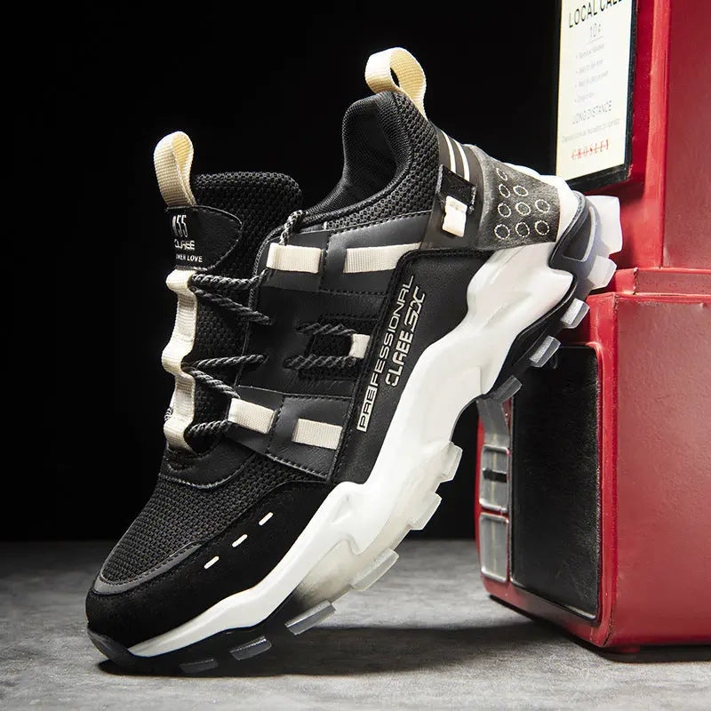Comfortable daddy shoes student sports shoes running shoes trendy shoes - Abysaz Kollectionz