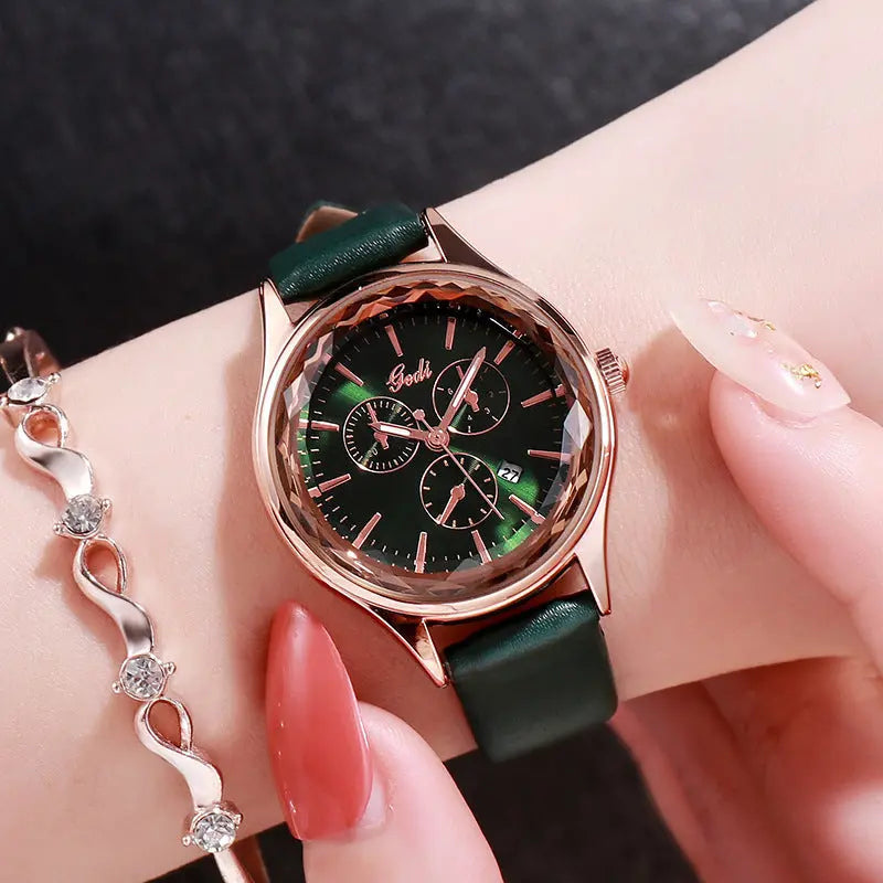 Casual Women's Student Quartz Calendar Wrist Watch - Abysaz Kollectionz