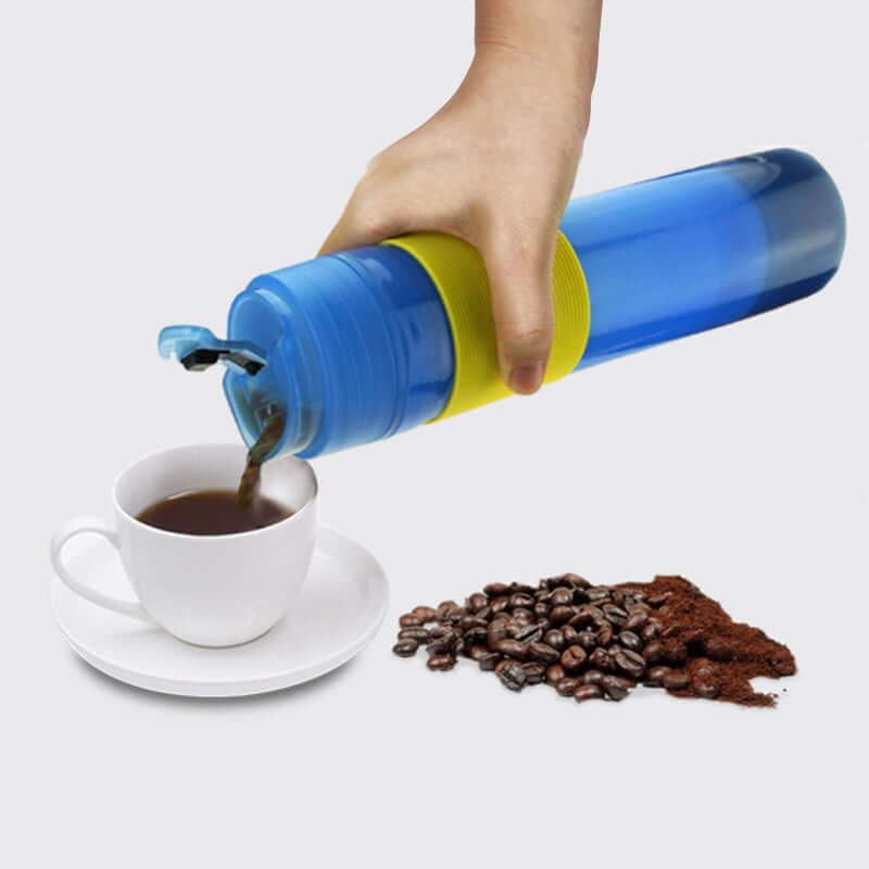 Portable Coffee Pot Outdoor Sports Coffee Cup Abysaz Kollectionz