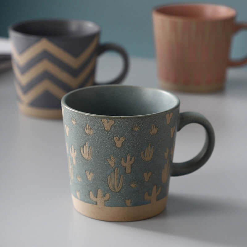 Stoneware Mug Coffee Cup Couple Water Cup Abysaz Kollectionz