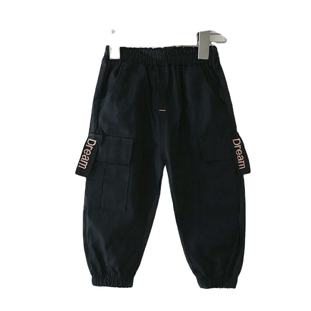 New Overalls, Children's Casual Pants, Korean Sports Trousers, Male Baby Pants, Outer Wear Abysaz Kollectionz