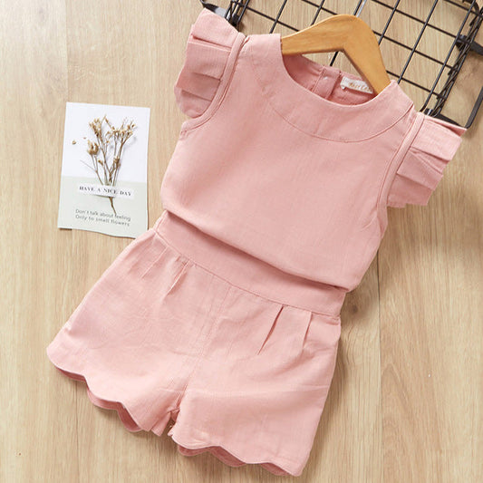 Kids Girls Clothes For Baby Girl Kids T-Shirt Shorts Suit Abysaz Kollectionz