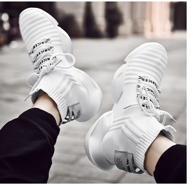 Socks Shoes Daddy Shoes Sports Shoes Men'S Large Size Trendy Shoes Casual Shoes Abysaz Kollectionz