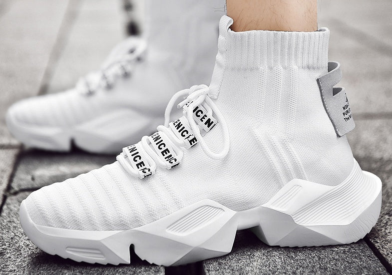 Socks Shoes Daddy Shoes Sports Shoes Men'S Large Size Trendy Shoes Casual Shoes Abysaz Kollectionz