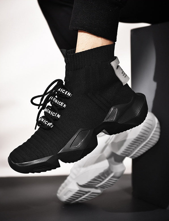 Socks Shoes Daddy Shoes Sports Shoes Men'S Large Size Trendy Shoes Casual Shoes Abysaz Kollectionz