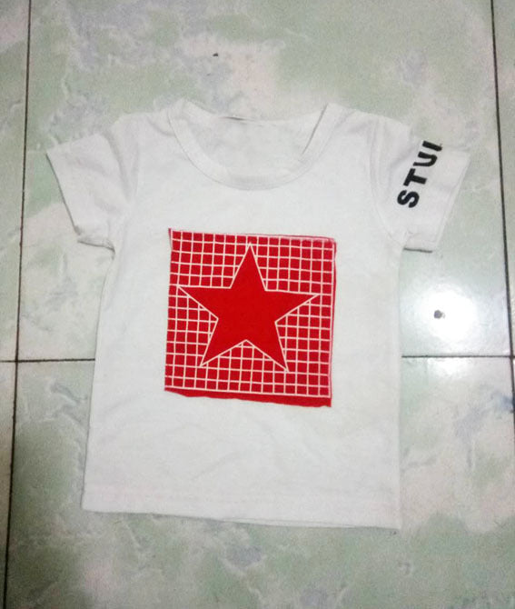 Baby Girls Boys Clothes Brand Summer Kids Clothes Sets Short Sleeved T-Shirt Pants Suit Star Printed Clothes Newborn Sport Suits - Abysaz Kollectionz