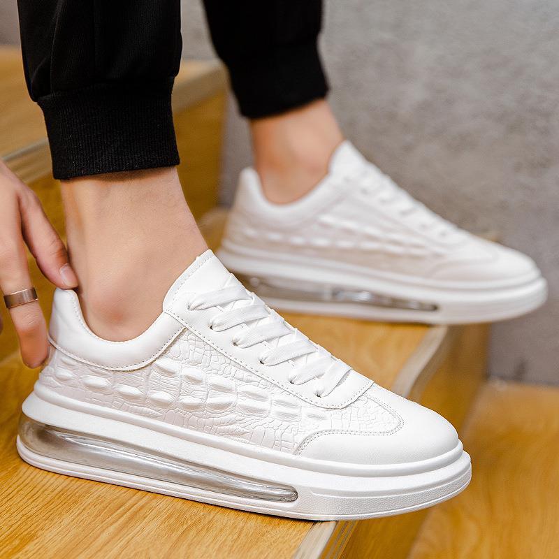 Trendy Leather Men's Shoes Fashion Casual Sneakers Abysaz Kollectionz