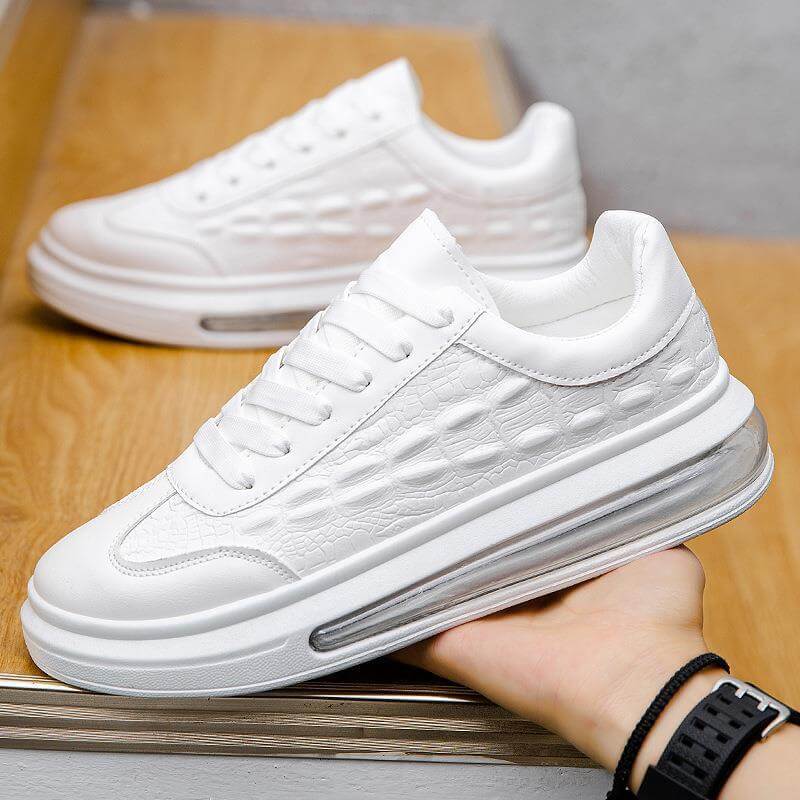 Trendy Leather Men's Shoes Fashion Casual Sneakers Abysaz Kollectionz