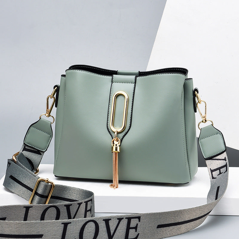 Small Bags Women Women's Bags Shoulder Messenger Bag All-match Pure Trend Color Casual Handbag - Abysaz Kollectionz