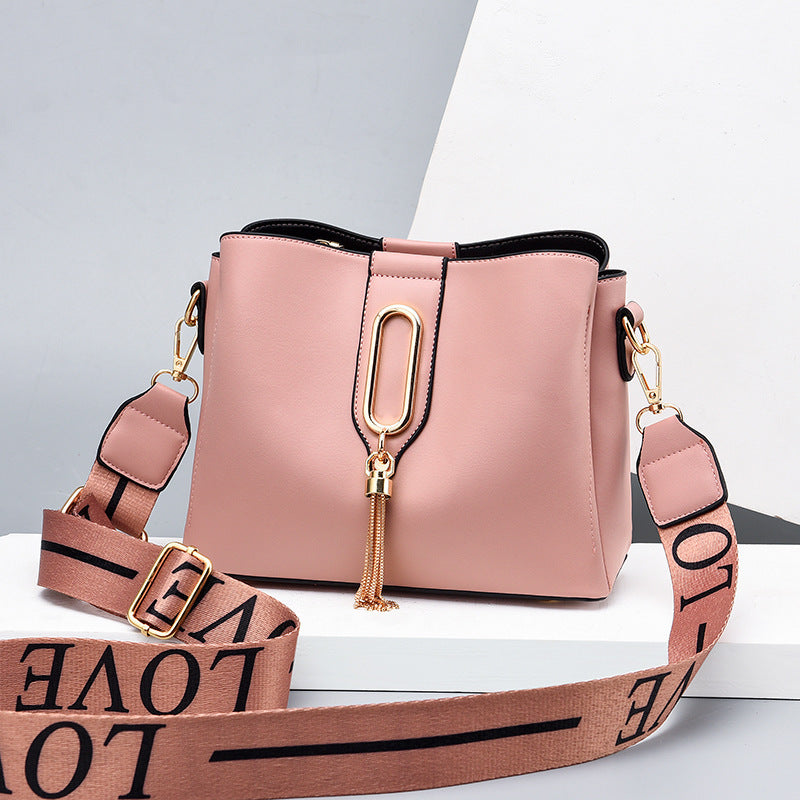 Small Bags Women Women's Bags Shoulder Messenger Bag All-match Pure Trend Color Casual Handbag - Abysaz Kollectionz