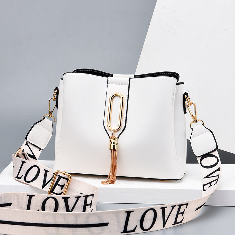 Small Bags Women Women's Bags Shoulder Messenger Bag All-match Pure Trend Color Casual Handbag - Abysaz Kollectionz