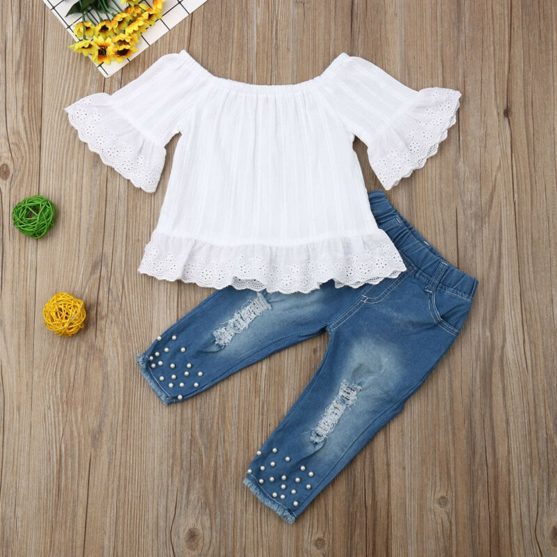 Shirt Shorts Girls Girl Kids Clothes For Baby Set Children Abysaz Kollectionz