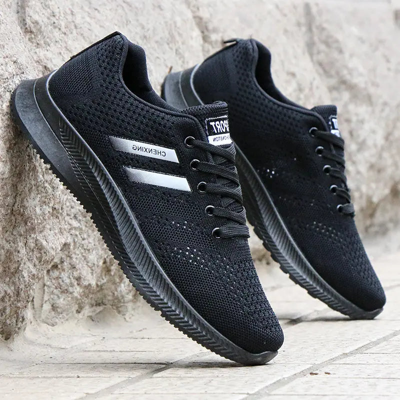 Breathable Mesh Shoes Casual Sports Shoes Deodorant Tide Shoes Non-Slip Running Shoes Work Shoes Men - Abysaz Kollectionz