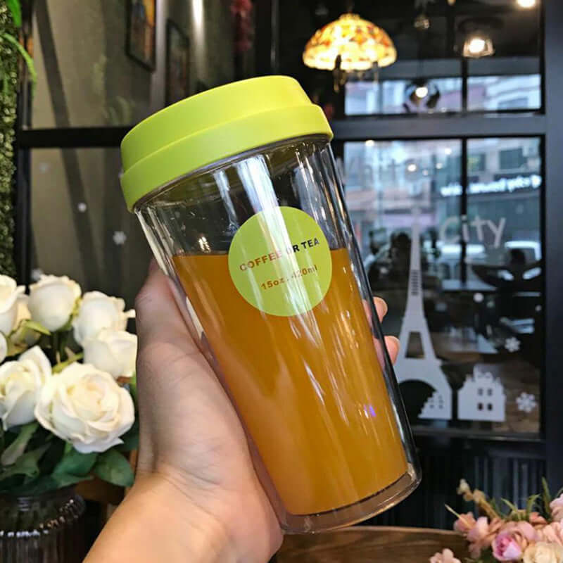 Portable double coffee cup - Abysaz Kollectionz