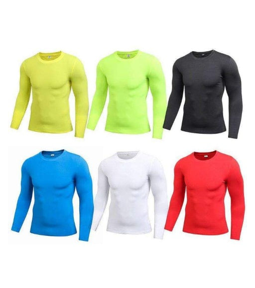 Men's Blank Long Sleeve Compression Top Abysaz Kollectionz