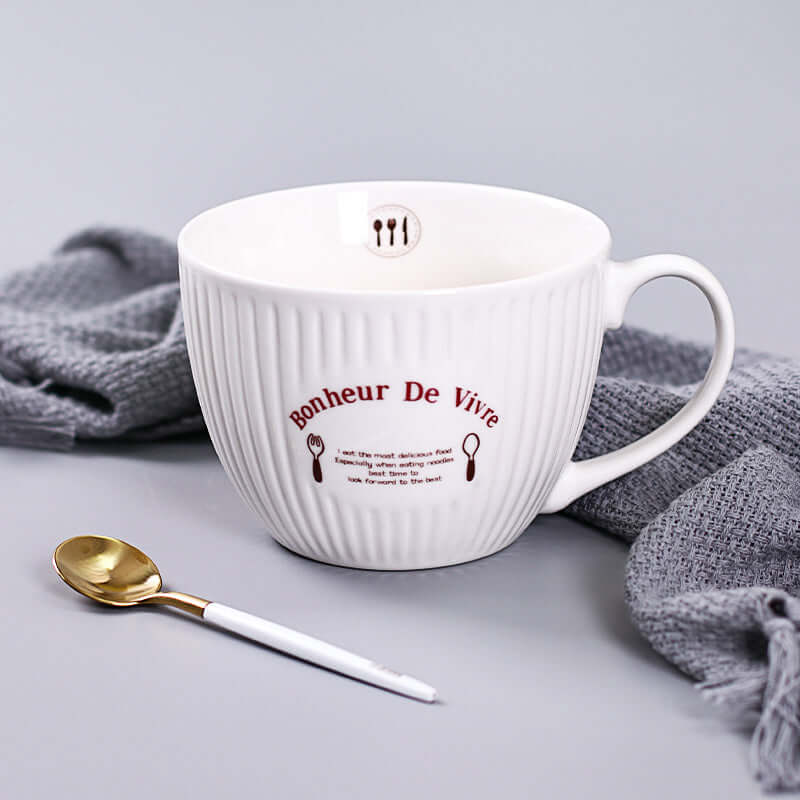Large-Capacity Big Belly Cup Milk Cup Coffee Cup Abysaz Kollectionz