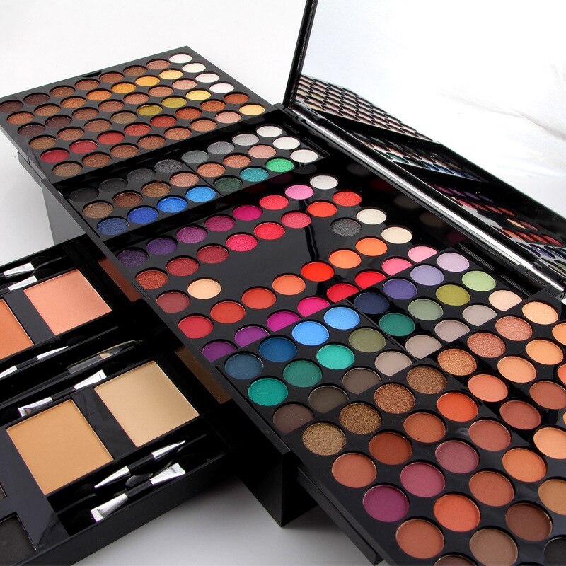 180 Colors Eyes Shadow Blush Set Personalized Piano-shaped Makeup Palette Box Abysaz Kollectionz