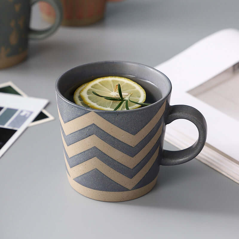 Stoneware Mug Coffee Cup Couple Water Cup Abysaz Kollectionz