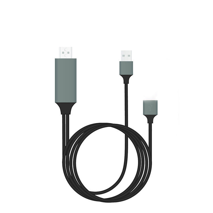 Type-C To HDMI Three In One Mobile Phone Projection Cable - Abysaz Kollectionz