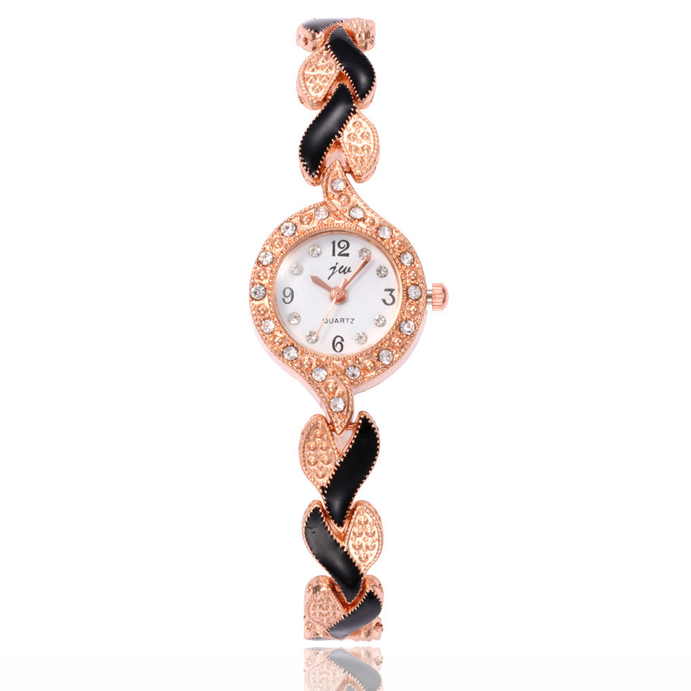 Leaf bracelet quartz wrist watch Abysaz Kollectionz