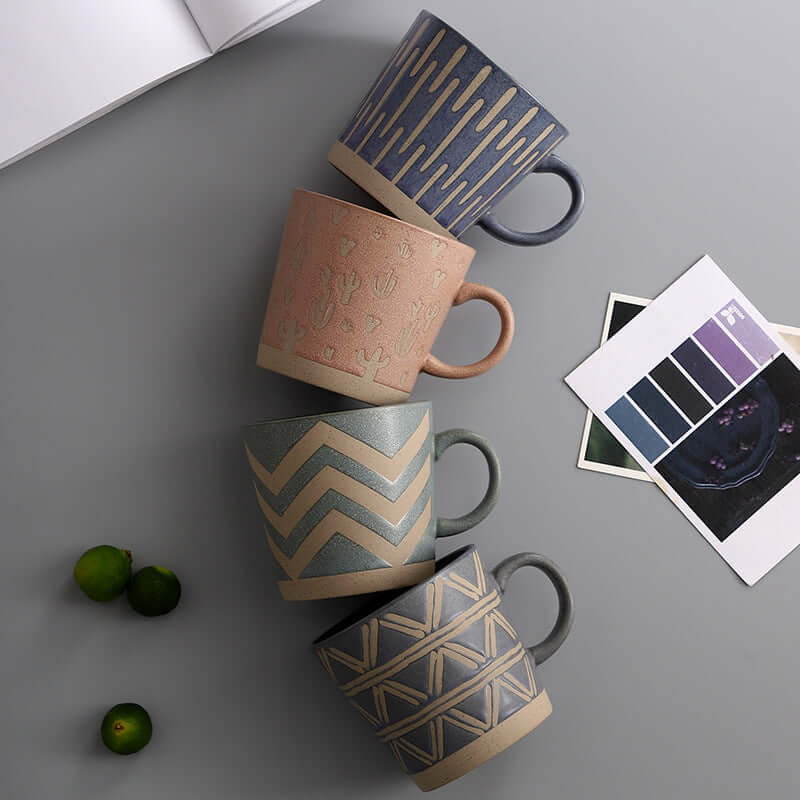 Stoneware Mug Coffee Cup Couple Water Cup Abysaz Kollectionz
