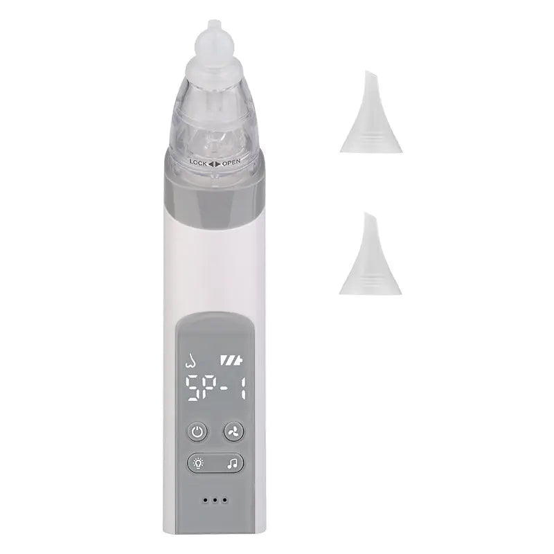 Nasal Aspirator Baby Electric Nasal Aspirator Newborn Baby Nose Cleaner Beauty Instrument Blackhead Remover Bab 2 In 1 - Abysaz Kollectionz