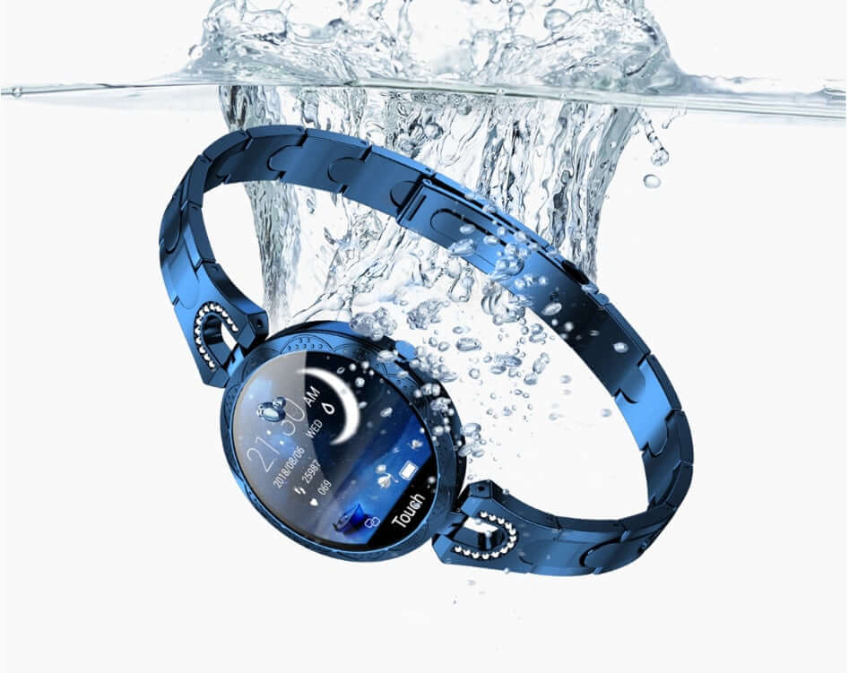 Abysaz Kollectionz Fashion Women's Smart Watch Waterproof Wearable Device Heart Rate Monitor Sports Smartwatch for Women Ladies - Abysaz Kollectionz