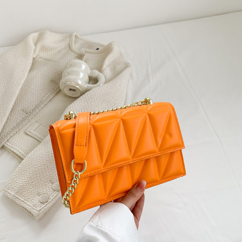 Small Square Bags Fashion Chain Crossbody Shoulder Bag - Abysaz Kollectionz
