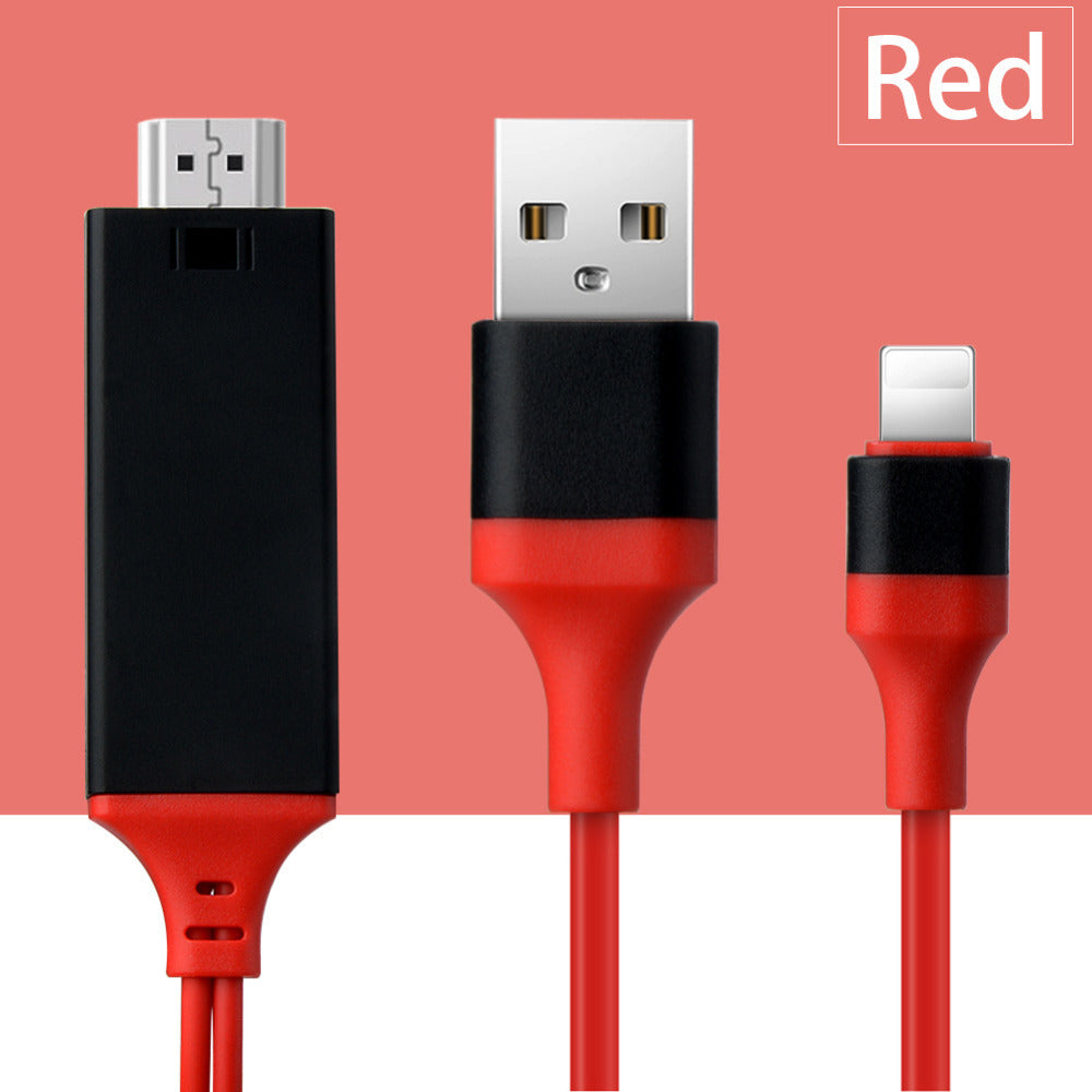 Type-C To HDMI Three In One Mobile Phone Projection Cable Abysaz Kollectionz