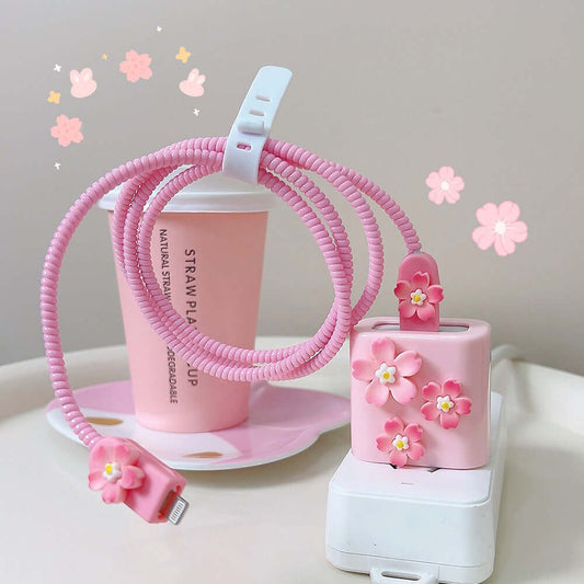 Abysaz Kollectionz Stereo Cartoon Data Cable Charger Protective Cover - Abysaz Kollectionz