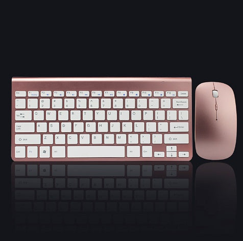 2.4G Wireless Keyboard And Mouse Protable Mini Keyboard Mouse Combo Set For Notebook Laptop Mac Desktop PC Computer Smart TV PS4 Abysaz Kollectionz