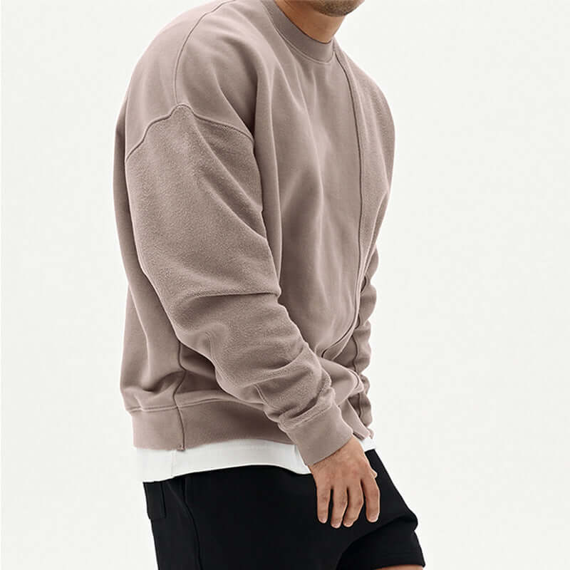 Pullover Round Neck Sweater Loose Men Clothes Abysaz Kollectionz