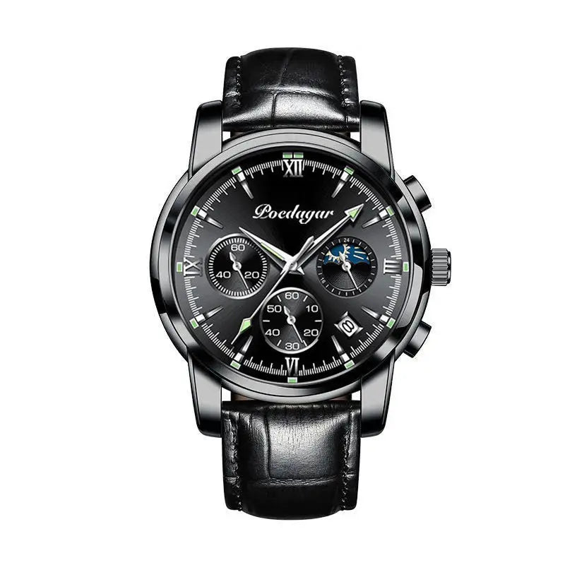 Multifunctional Men's Watch Luminous Waterproof Quartz Wrist Watch - Abysaz Kollectionz