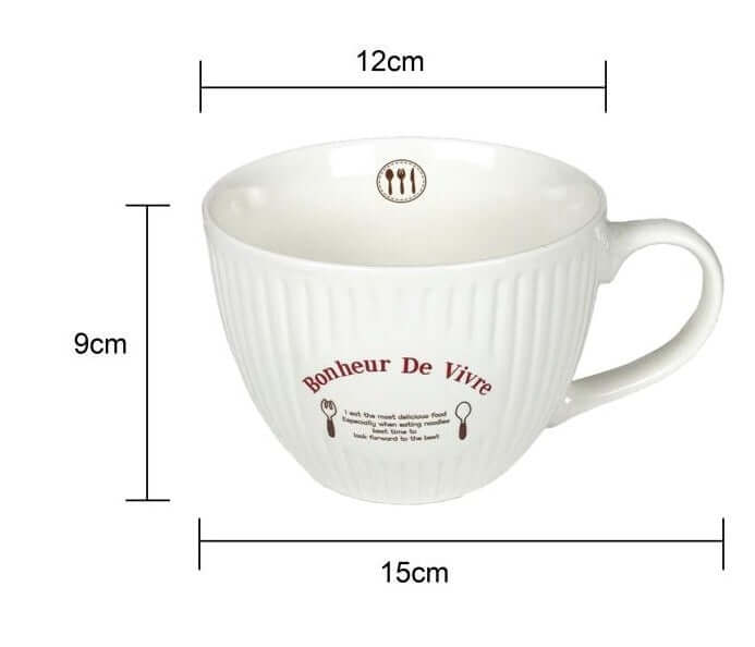 Large-Capacity Big Belly Cup Milk Cup Coffee Cup Abysaz Kollectionz