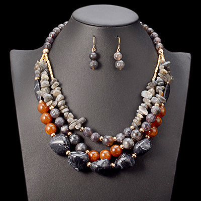 Wedding Accessories African Beads Jewellery Set - Abysaz Kollectionz