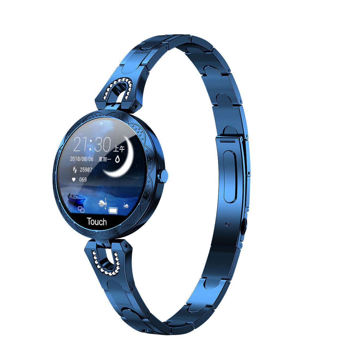 Abysaz Kollectionz Fashion Women's Smart Watch Waterproof Wearable Device Heart Rate Monitor Sports Smartwatch for Women Ladies - Abysaz Kollectionz