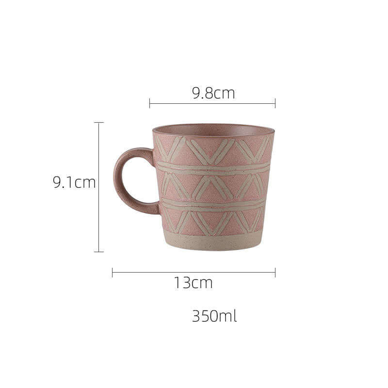 Stoneware Mug Coffee Cup Couple Water Cup Abysaz Kollectionz