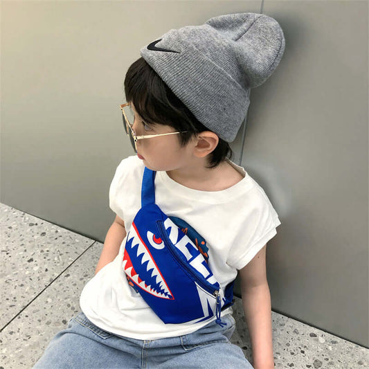 Little Shark Children's Handsome Fashion Trending Chest Bag Abysaz Kollectionz