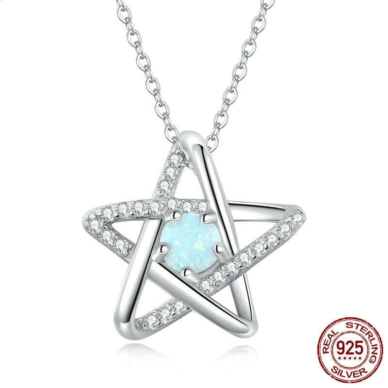 Openwork Pentagram Niche Collarbone Chain Jewellery - Abysaz Kollectionz