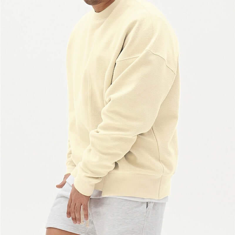 Pullover Round Neck Sweater Loose Men Clothes - Abysaz Kollectionz