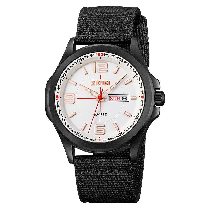 Classic Men's Watch Round Luminous Waterproof Quartz Wrist Watch - Abysaz Kollectionz