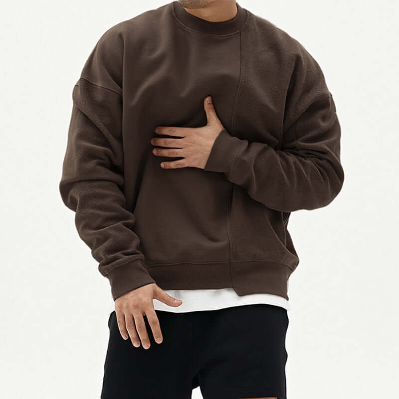 Pullover Round Neck Sweater Loose Men Clothes - Abysaz Kollectionz