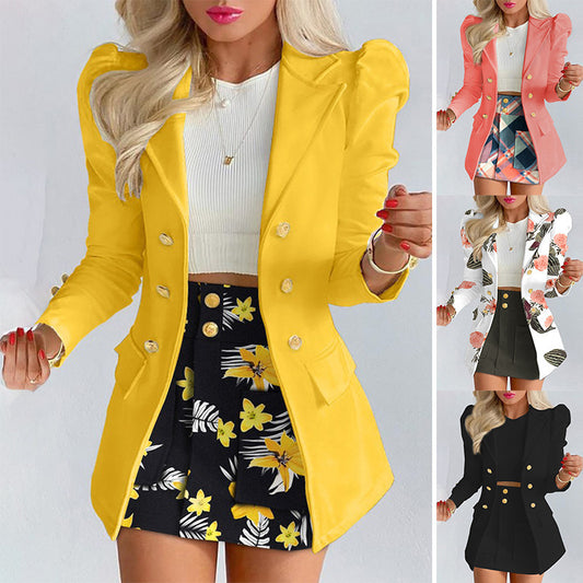 Fashion Solid Color Casual Suits Women's Abysaz Kollectionz